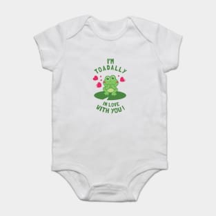 Toad-ally In Love With You Baby Bodysuit